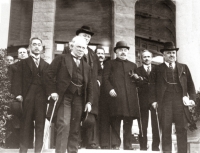 San Remo delegates, Villa Devachan, April 1920