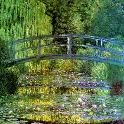 The Water Lily Pond, 1899, by Claude Monet