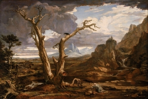 &#039;Elijah in the Desert&#039; by Washington Allston (1779-1843)