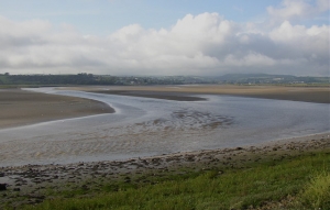 Loughor estuary at low tide.
