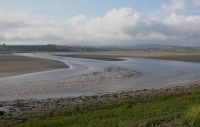 Loughor estuary at low tide.