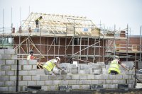 Britain's construction industry showed signs of recovery last month.
