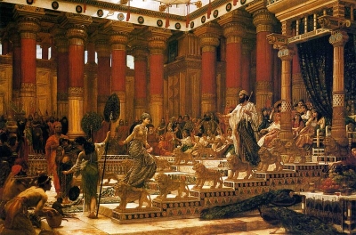 The visit of the Queen of Sheba to King Solomon, by Edward Poynter