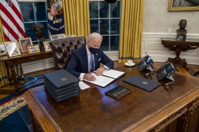 Biden signs executive orders