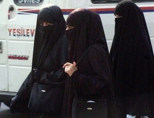 Women wearing hijab