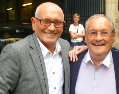Tommy Cannon and Bobby Ball at The London Studios in August 2013