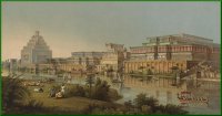 Archaeologist Henry Layard's impression of Ninevah. See Photo Credits.