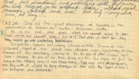 Jim Elliot's journal entry, 28 October 1949