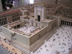 A model of Solomon&#039;s Temple.