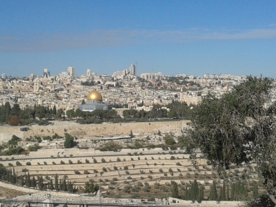 Jerusalem, where the Holy Spirit was poured out on the Day of Pentecost.
