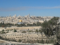 Jerusalem, where the Holy Spirit was poured out on the Day of Pentecost.