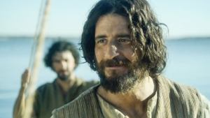 Jesus, played by Jonathan Roumie