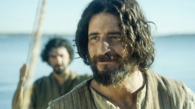 Jesus, played by Jonathan Roumie