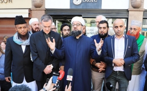 Multi-faith vigil, Manchester, 24 May.