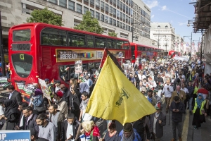 Al-Quds rally, London, 2016.