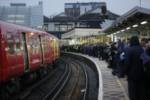 Delays at Clapham Junction.