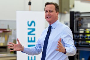 Cameron presents his reform plans in Wiltshire, 2 February.