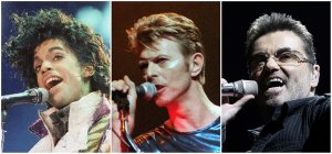 Prince, David Bowie and George Michael, among the many celebrities who died in 2016.