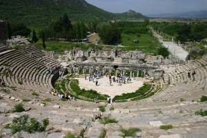 The theatre at Ephesus
