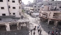 Gaza buildings destruction