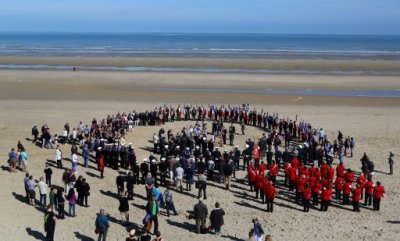 Remembering 1940: a 2015 memorial.