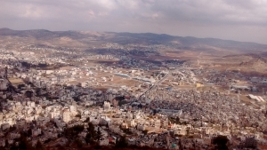 Ancient Shechem (now known as Nablus)