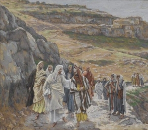 &#039;Jesus Discourses with His Disciples&#039; by James Tissot