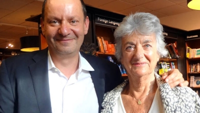 Philippe Sands with his mother Ruth who was rescued as a baby by Elsie Tilney